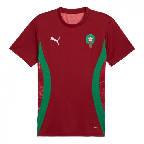 Fotballtrøye Marokko Pre-Match 2025 Kortermet Fotballtrøye Marokko Pre-Match 2025 Kortermet